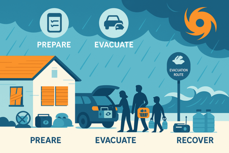 Hurricane Evacuation & Safety: Preparation, Survival, and Recovery